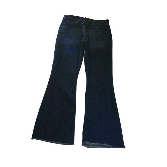 Loft the Slim Flare Size 12 /31 Dark Wash Women's Jeans - Picture 3 of 5